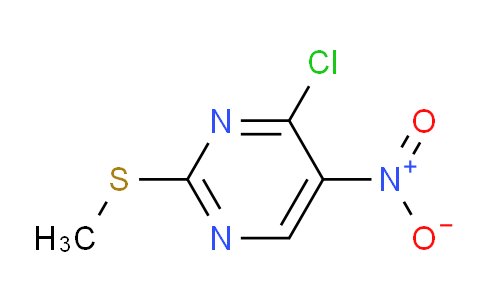 CAS No. 1421691-20-4, 4-Chloro-2-(methylthio)-5-nitropyrimidine