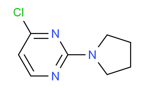 CAS No. 33852-01-6, 4-Chloro-2-(pyrrolidin-1-yl)pyrimidine
