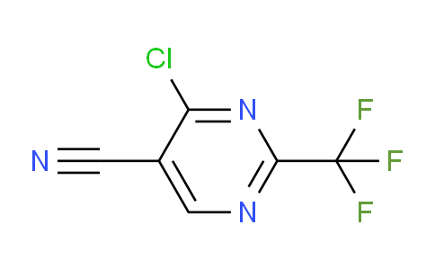 CAS No. 38875-78-4, 4-Chloro-2-(trifluoromethyl)pyrimidine-5-carbonitrile