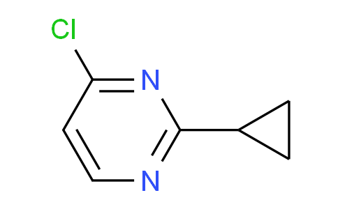 CAS No. 1044771-74-5, 4-Chloro-2-cyclopropylpyrimidine