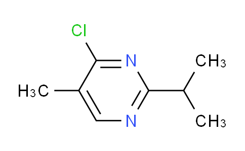 CAS No. 1044768-18-4, 4-Chloro-2-isopropyl-5-methylpyrimidine