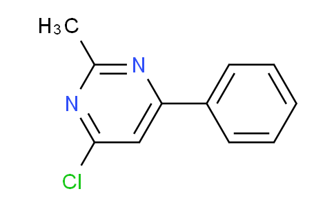 CAS No. 2915-15-3, 4-Chloro-2-methyl-6-phenylpyrimidine