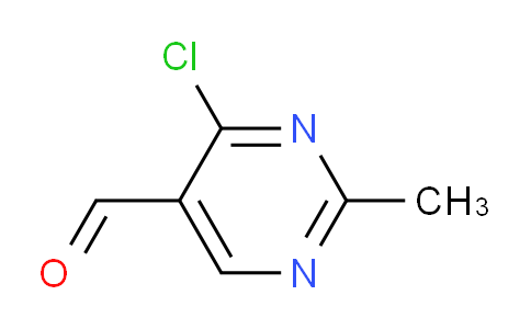 CAS No. 933686-05-6, 4-Chloro-2-methylpyrimidine-5-carbaldehyde