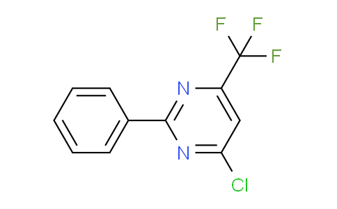 CAS No. 184109-83-9, 4-Chloro-2-phenyl-6-(trifluoromethyl)pyrimidine