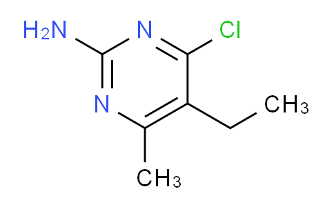 CAS No. 162272-59-5, 4-Chloro-5-ethyl-6-methylpyrimidin-2-amine