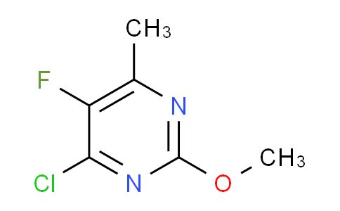 CAS No. 1240619-26-4, 4-Chloro-5-fluoro-2-methoxy-6-methylpyrimidine