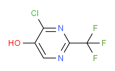 CAS No. 1805647-56-6, 4-Chloro-5-hydroxy-2-(trifluoromethyl)pyrimidine