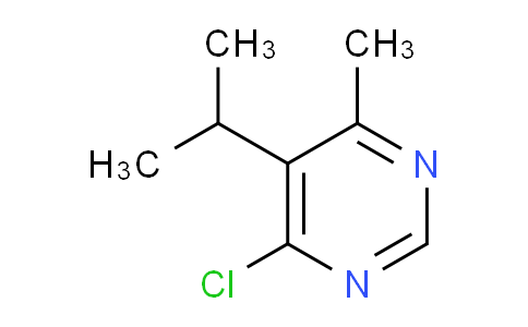 CAS No. 81438-38-2, 4-Chloro-5-isopropyl-6-methylpyrimidine