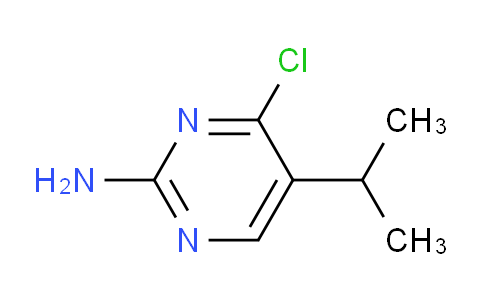 CAS No. 1201657-30-8, 4-Chloro-5-isopropylpyrimidin-2-amine