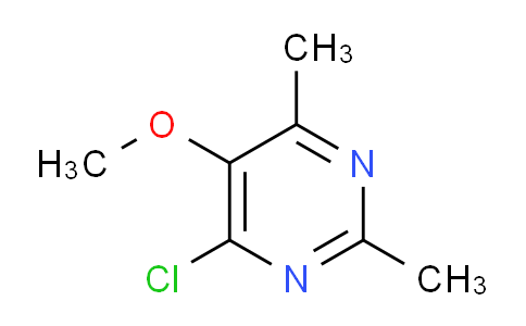 CAS No. 1286784-01-7, 4-Chloro-5-methoxy-2,6-dimethylpyrimidine