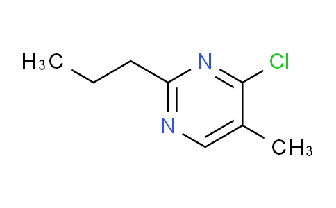 CAS No. 1708288-56-5, 4-Chloro-5-methyl-2-propylpyrimidine