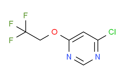 CAS No. 155957-47-4, 4-Chloro-6-(2,2,2-trifluoroethoxy)pyrimidine