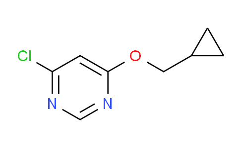 CAS No. 1249603-83-5, 4-Chloro-6-(cyclopropylmethoxy)pyrimidine