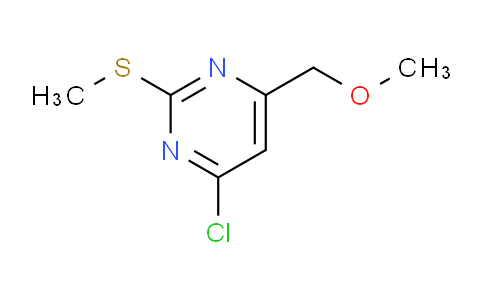 CAS No. 1499503-95-5, 4-Chloro-6-(methoxymethyl)-2-(methylthio)pyrimidine