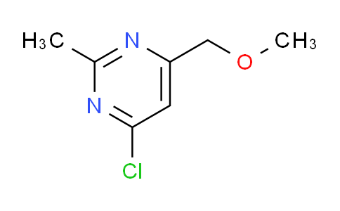 CAS No. 3122-81-4, 4-Chloro-6-(methoxymethyl)-2-methylpyrimidine