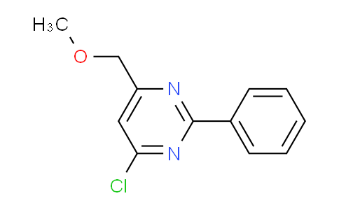CAS No. 325685-59-4, 4-Chloro-6-(methoxymethyl)-2-phenylpyrimidine