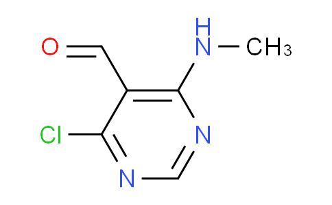 CAS No. 14160-94-2, 4-Chloro-6-(methylamino)pyrimidine-5-carbaldehyde