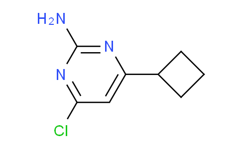CAS No. 199863-85-9, 4-Chloro-6-cyclobutylpyrimidin-2-amine