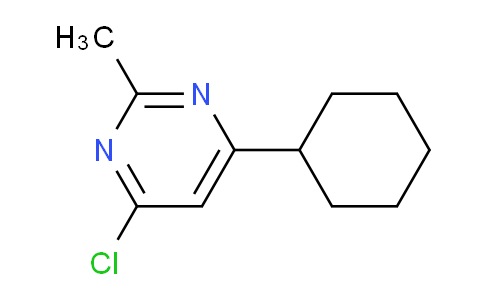 CAS No. 1412957-40-4, 4-Chloro-6-cyclohexyl-2-methylpyrimidine