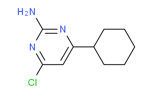 CAS No. 688782-65-2, 4-Chloro-6-cyclohexylpyrimidin-2-amine