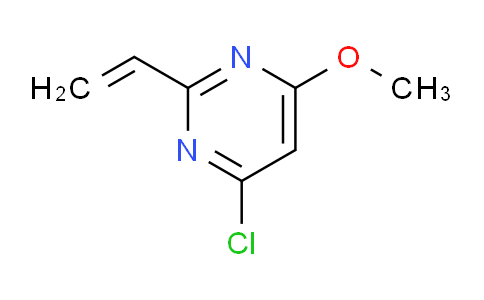 CAS No. 1245649-66-4, 4-Chloro-6-methoxy-2-vinylpyrimidine