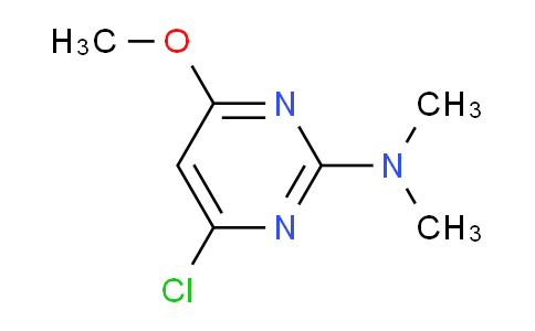 CAS No. 13012-26-5, 4-Chloro-6-methoxy-N,N-dimethylpyrimidin-2-amine