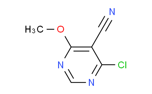 CAS No. 425394-86-1, 4-Chloro-6-methoxypyrimidine-5-carbonitrile