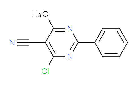 MC694327 | 914074-37-6 | 4-Chloro-6-methyl-2-phenylpyrimidine-5-carbonitrile
