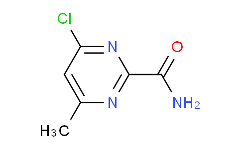 CAS No. 98142-20-2, 4-Chloro-6-methylpyrimidine-2-carboxamide