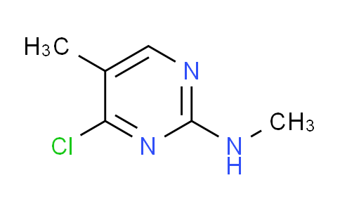 CAS No. 861077-07-8, 4-Chloro-N,5-dimethylpyrimidin-2-amine