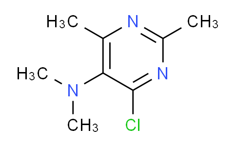 CAS No. 1823363-62-7, 4-Chloro-N,N,2,6-tetramethylpyrimidin-5-amine