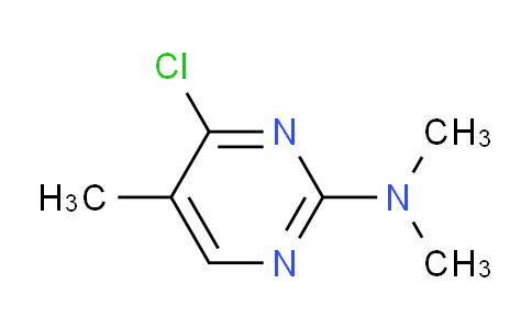CAS No. 71406-68-3, 4-Chloro-N,N,5-trimethylpyrimidin-2-amine