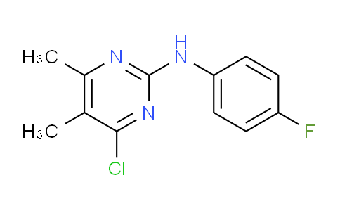 CAS No. 199463-20-2, 4-Chloro-N-(4-fluorophenyl)-5,6-dimethylpyrimidin-2-amine