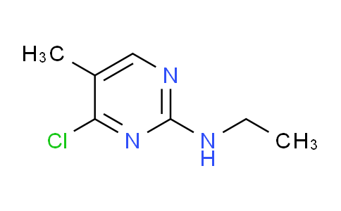 CAS No. 1289387-57-0, 4-Chloro-N-ethyl-5-methylpyrimidin-2-amine