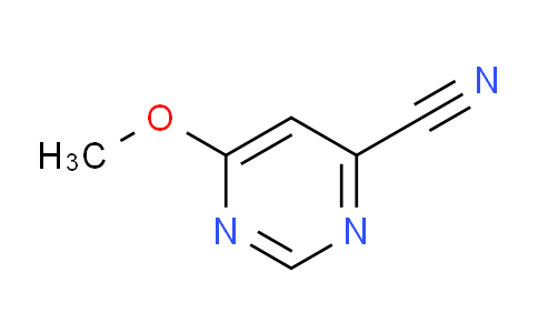 CAS No. 1450930-95-6, 4-Cyano-6-methoxypyrimidine