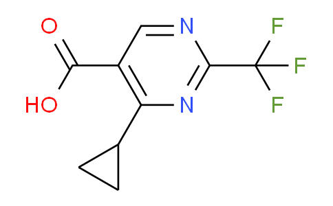 CAS No. 914201-19-7, 4-Cyclopropyl-2-(trifluoromethyl)pyrimidine-5-carboxylic acid