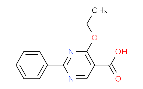 CAS No. 136326-10-8, 4-Ethoxy-2-phenylpyrimidine-5-carboxylic acid