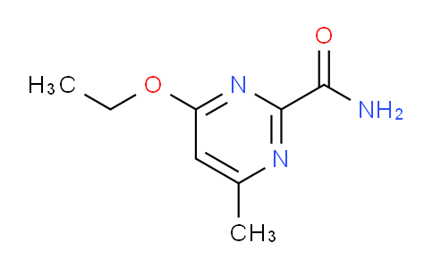 CAS No. 98594-51-5, 4-Ethoxy-6-methylpyrimidine-2-carboxamide