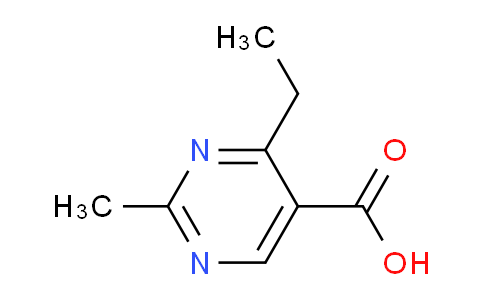 CAS No. 127958-06-9, 4-Ethyl-2-methylpyrimidine-5-carboxylic acid
