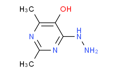 CAS No. 1823871-02-8, 4-Hydrazinyl-2,6-dimethylpyrimidin-5-ol