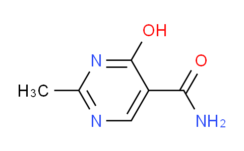 CAS No. 53135-25-4, 4-Hydroxy-2-methylpyrimidine-5-carboxamide