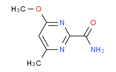 CAS No. 98548-05-1, 4-Methoxy-6-methylpyrimidine-2-carboxamide