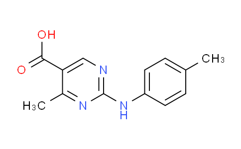 CAS No. 924834-90-2, 4-Methyl-2-(p-tolylamino)pyrimidine-5-carboxylic acid