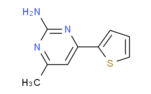 CAS No. 26963-43-9, 4-Methyl-6-(thiophen-2-yl)pyrimidin-2-amine