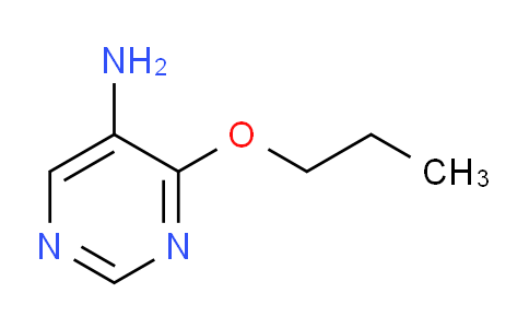 CAS No. 1443290-22-9, 4-Propoxypyrimidin-5-amine