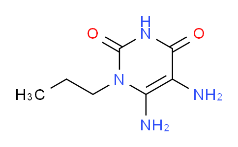 CAS No. 76194-07-5, 5,6-Diamino-1-propylpyrimidine-2,4(1H,3H)-dione