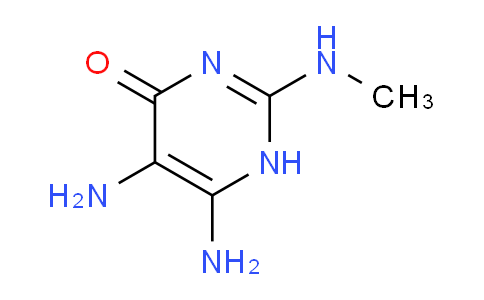 CAS No. 61693-25-2, 5,6-Diamino-2-(methylamino)pyrimidin-4(1H)-one