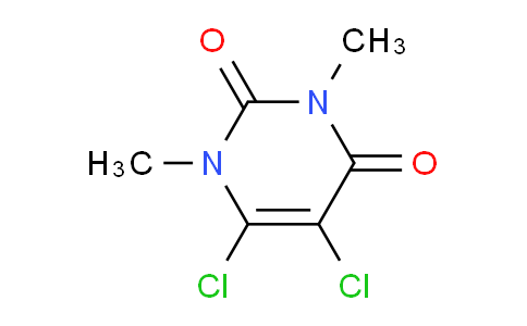 CAS No. 21442-88-6, 5,6-Dichloro-1,3-dimethylpyrimidine-2,4(1H,3H)-dione