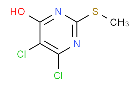 CAS No. 36320-45-3, 5,6-Dichloro-2-(methylthio)pyrimidin-4-ol