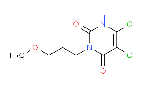 CAS No. 1710846-97-1, 5,6-Dichloro-3-(3-methoxypropyl)pyrimidine-2,4(1H,3H)-dione